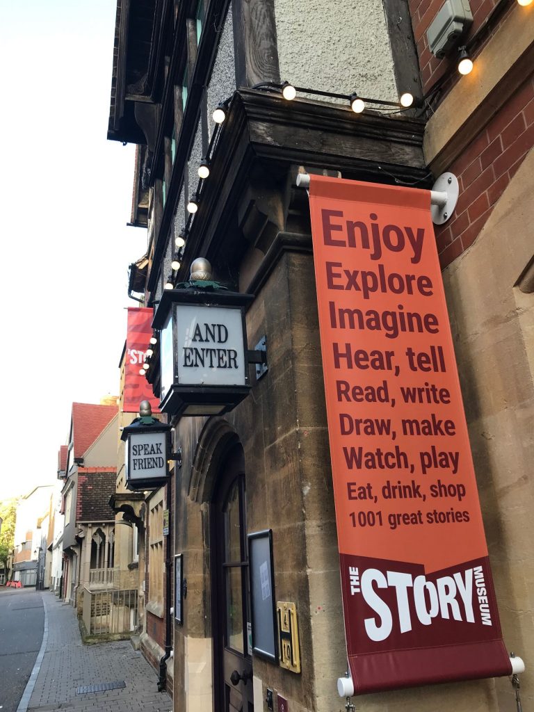 Outside the Story Museum