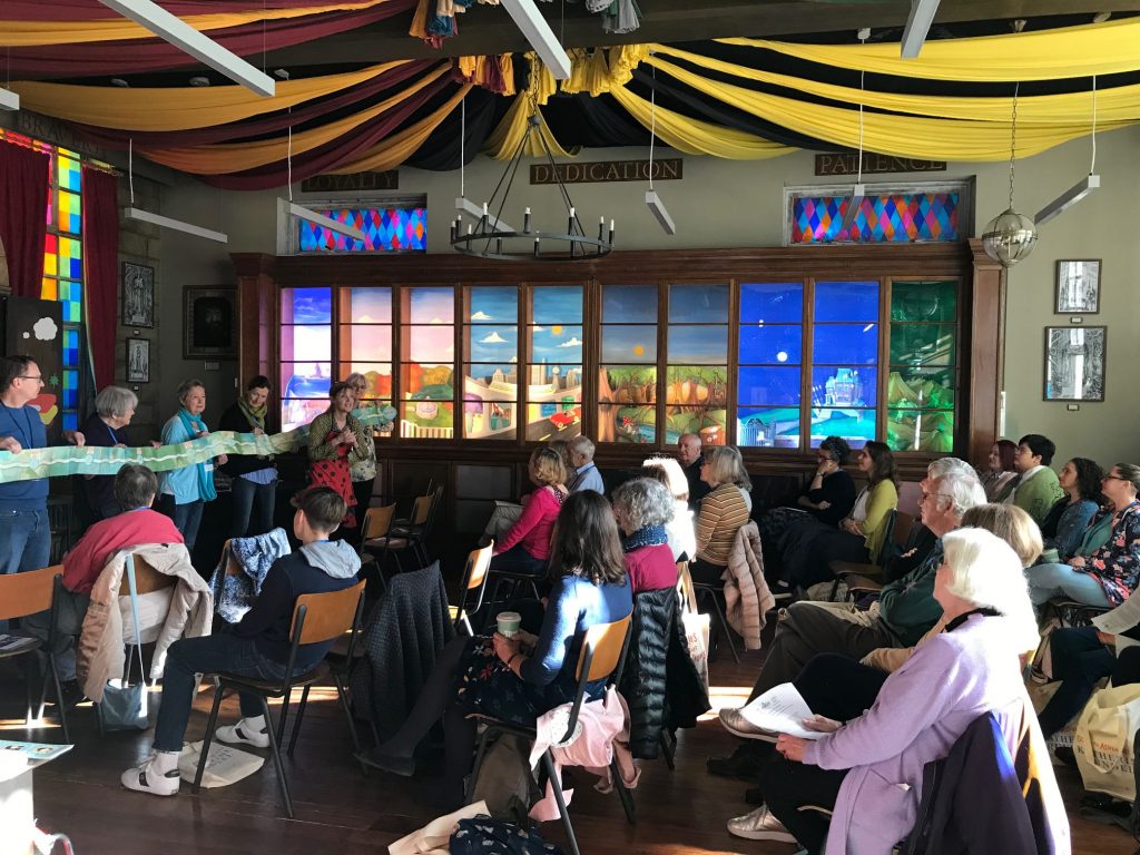 Conference inside the Magic Common Room